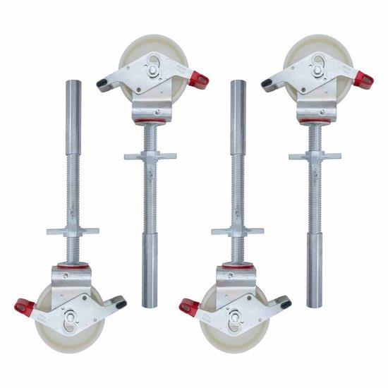 euroscaffoldsteigerwielnylonstalenspindel
