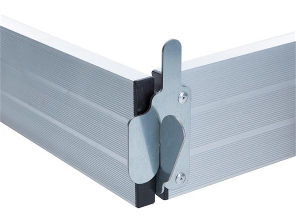 Rolsteiger aluminium kantplanken set 75 cm