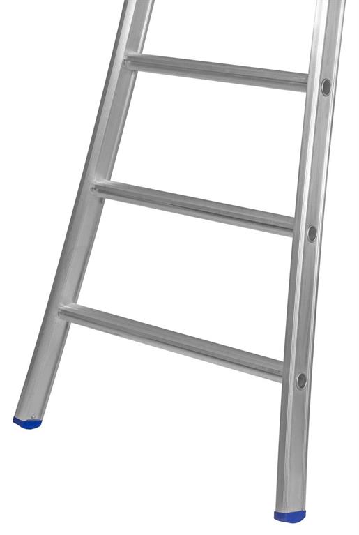 SuperPro enkele ladder met uitgebogen bomen
