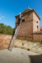 schuifladder met touw echt handig werken zo