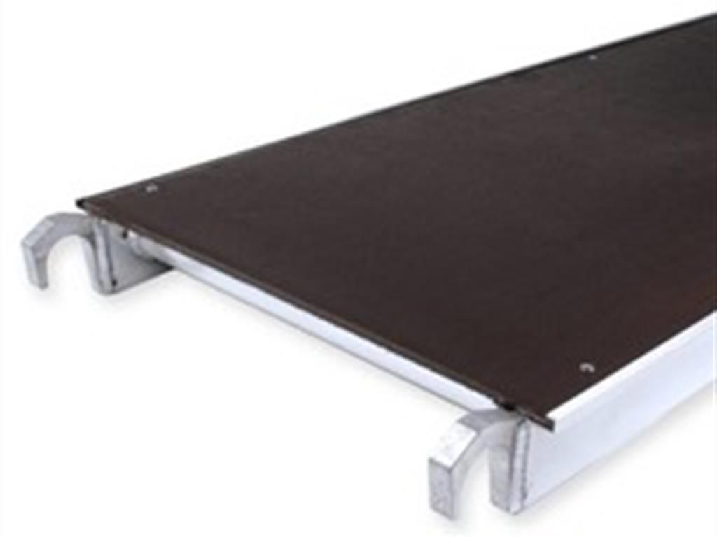 Rolsteiger Uitwijkconsole 75 x 135 cm, complete set, Arbo met platform houten dek geleverd.