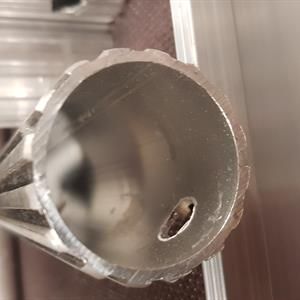 Rechte rolsteigerpennen met borgclips.