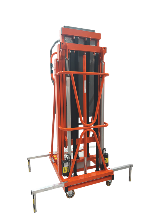 Hoogwerker uplift6 140kg achterzijde-Met stabilisators