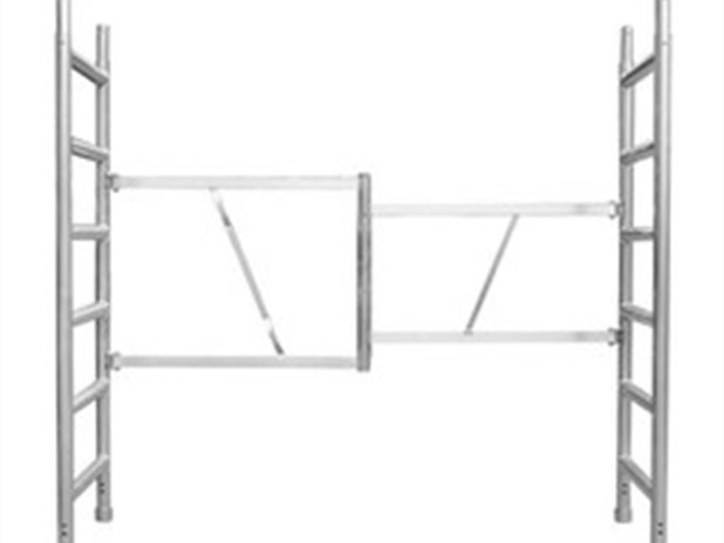 Scaffmover met kamersteiger 75 x 190 x 190 cm met kamersteiger