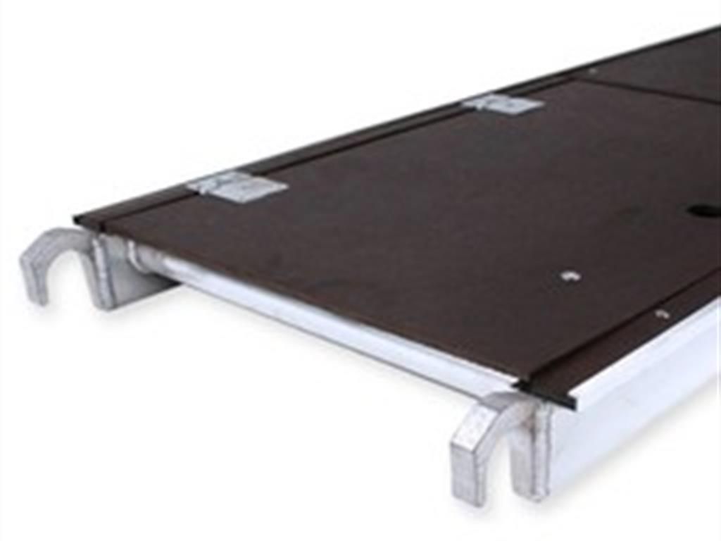 SLS rolsteiger platform hout met luik 60 x 190 cm.