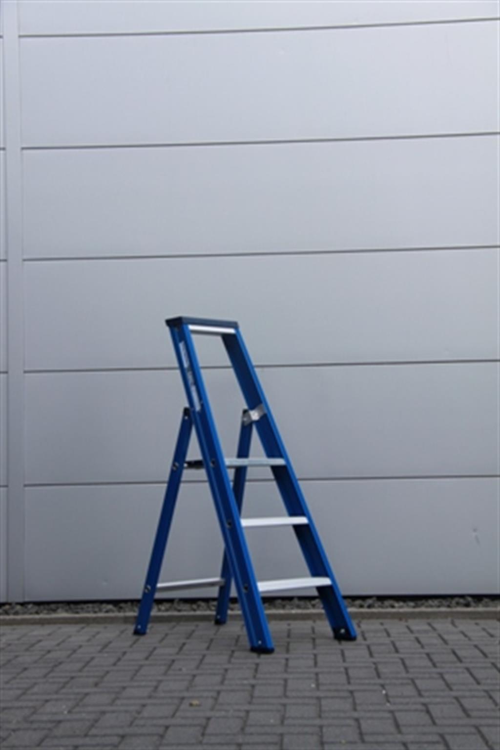 DAS Hercules bordestrap blauw, enkel oploopbaar- 3 treeds