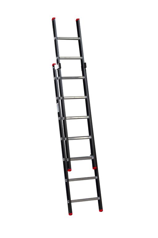Empire Opsteekladder 2 delig 2 x 7 treden uitgeschoven