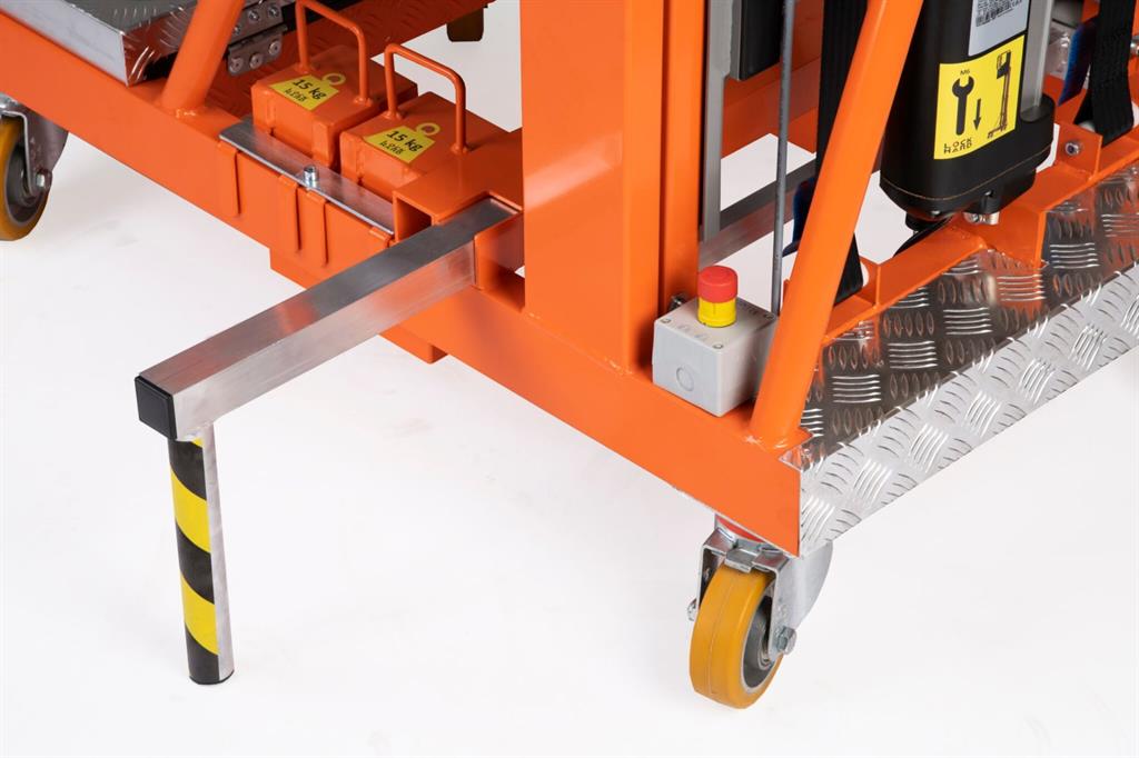 Hoogwerker Up Lift 5 XS HD 120 kg 44 x 46 cm werkhoogte 5 meter-met stabilisatoren