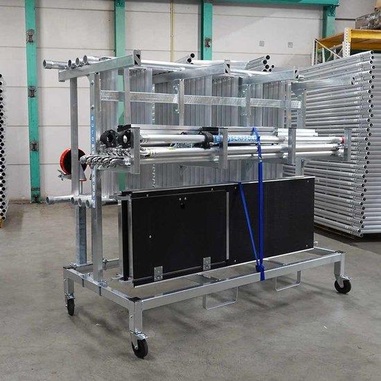 steigerbokopwieleninclrolsteiger90x190x435cmsteigerhoogtesls