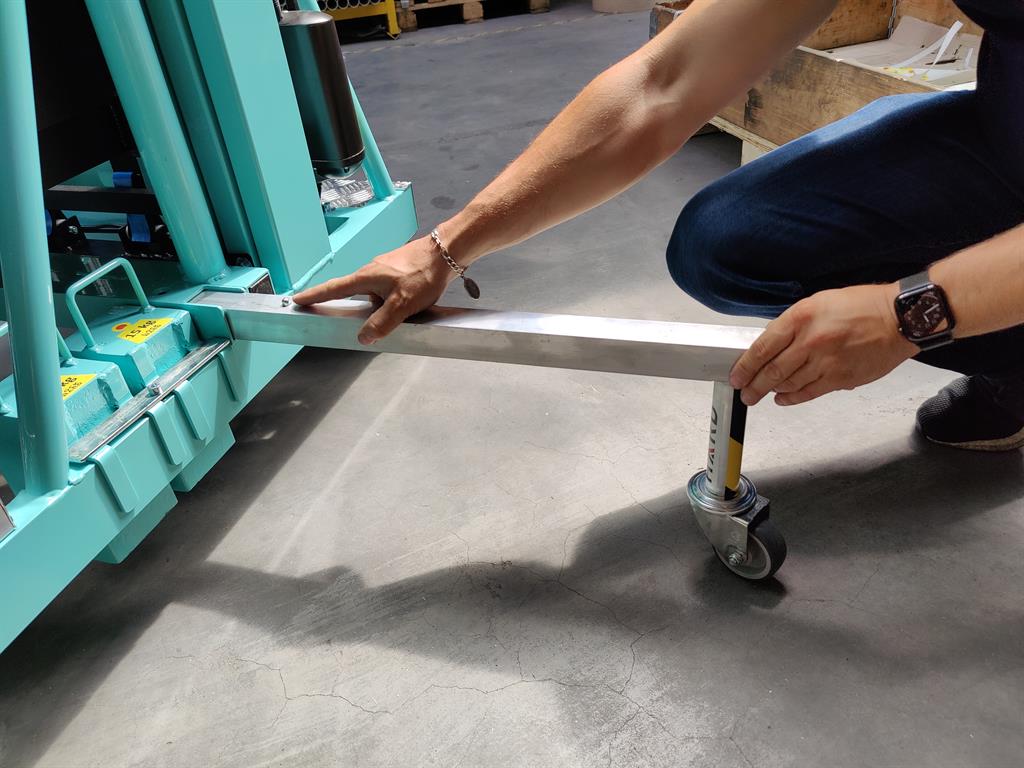 Hoogwerker Up Lift 5 met stabilisators