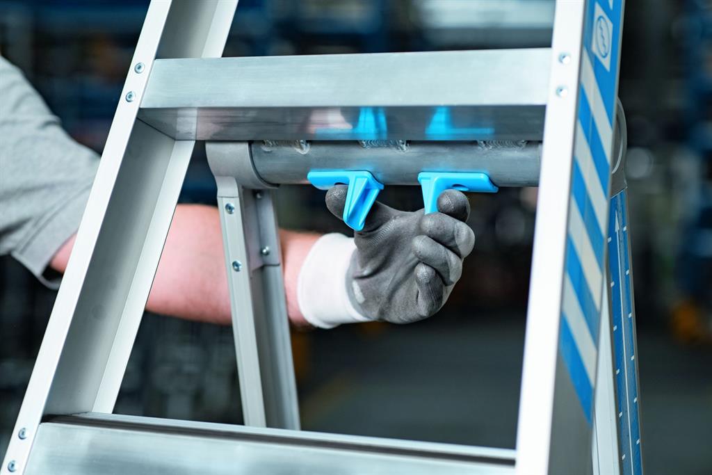 Zarges MulitMaster 5, betekend in 5 standen te verstellen, multifunctionele ladder