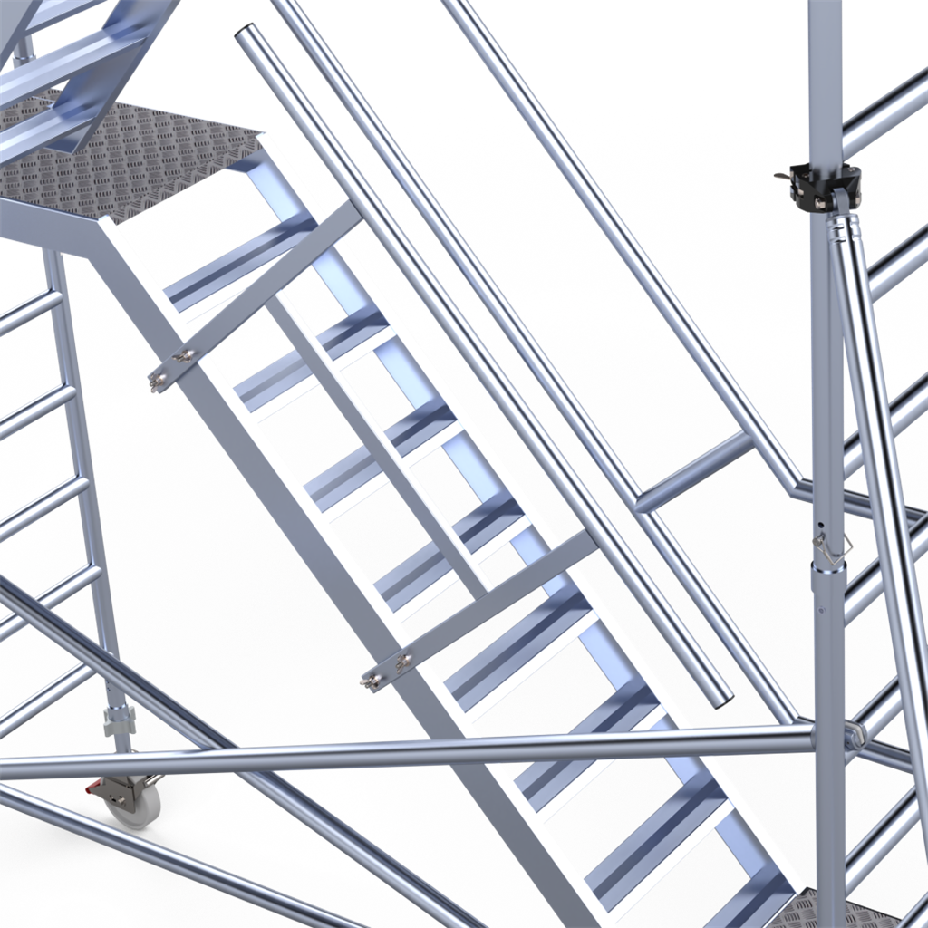 euroscaffold_trappentoren_binnenleuningopsteigertrap