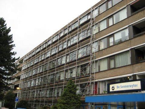 Gevelsteiger 75 cm 10 x 6 meter - 60m2 - project in uitvoering