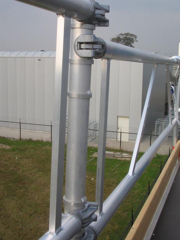 Gevelsteiger 75 cm 10 x 10 meter - 100m2 dubbele horizontaal schoor