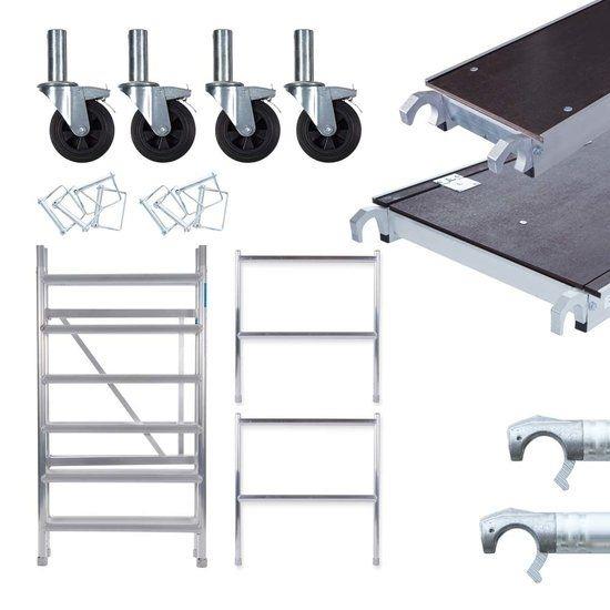 Kamersteiger 135 cm werkhoogte 4 meter- onderdelen 135 cm