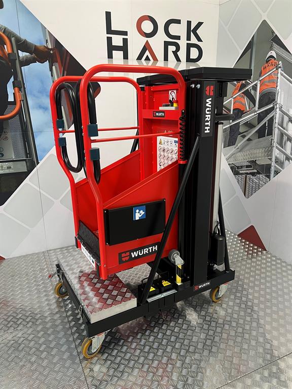 Verhuur Eenpersoons hoogwerker werkhoogte 5 meter ( aluminium uitvoering )