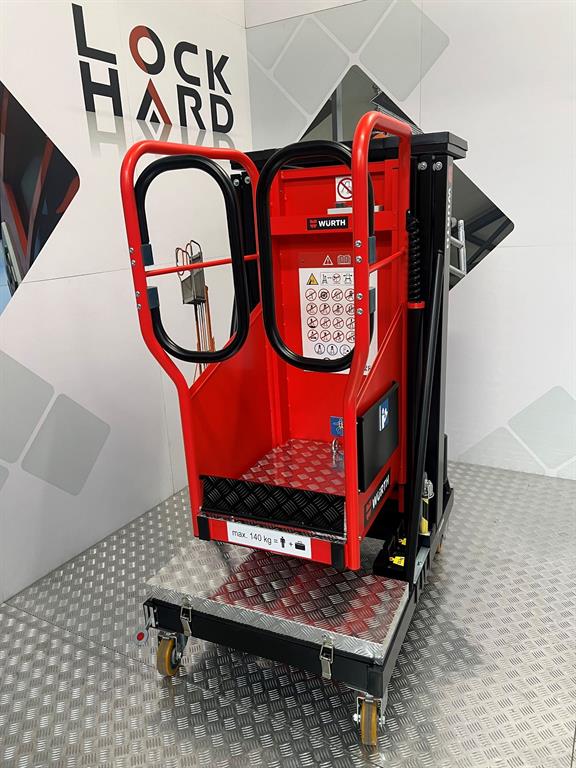 Verhuur Eenpersoons hoogwerker werkhoogte 5 meter