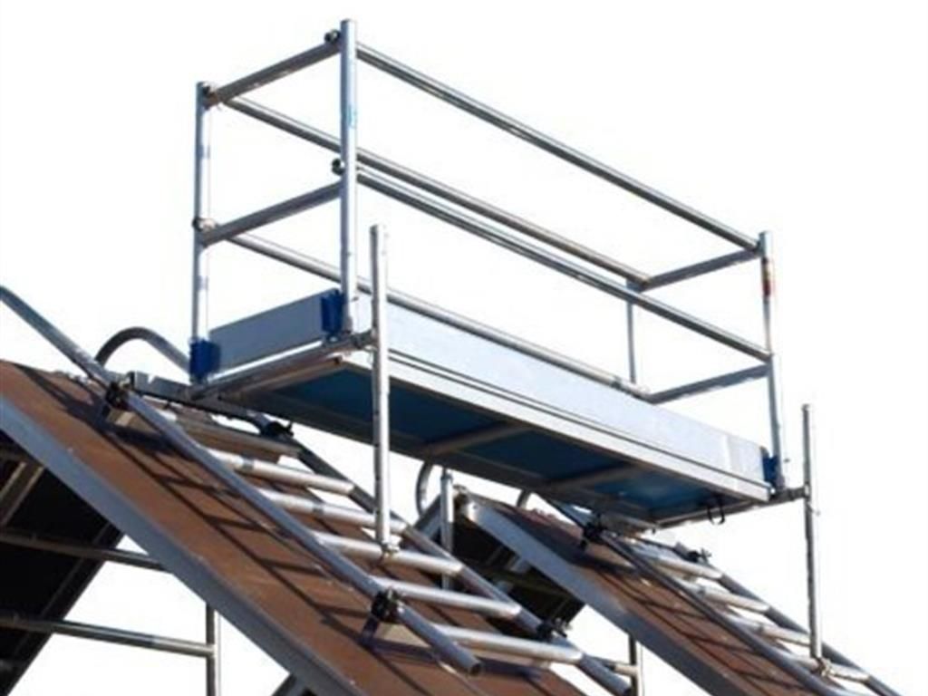 Daksteiger enkelzijdig.