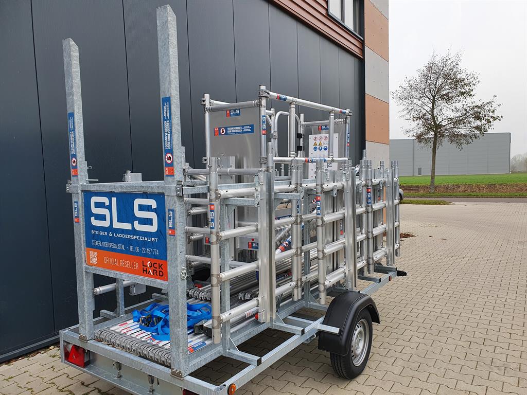 VERHUUR HOOGWERKER ROLSTEIGER ALULIFT S SERIE 6.60 X 1.720 MM alulift afsluitbare aanhangers