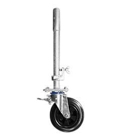 Rolsteigerwielen Rubberen Uitvoering Diam 200 mm.