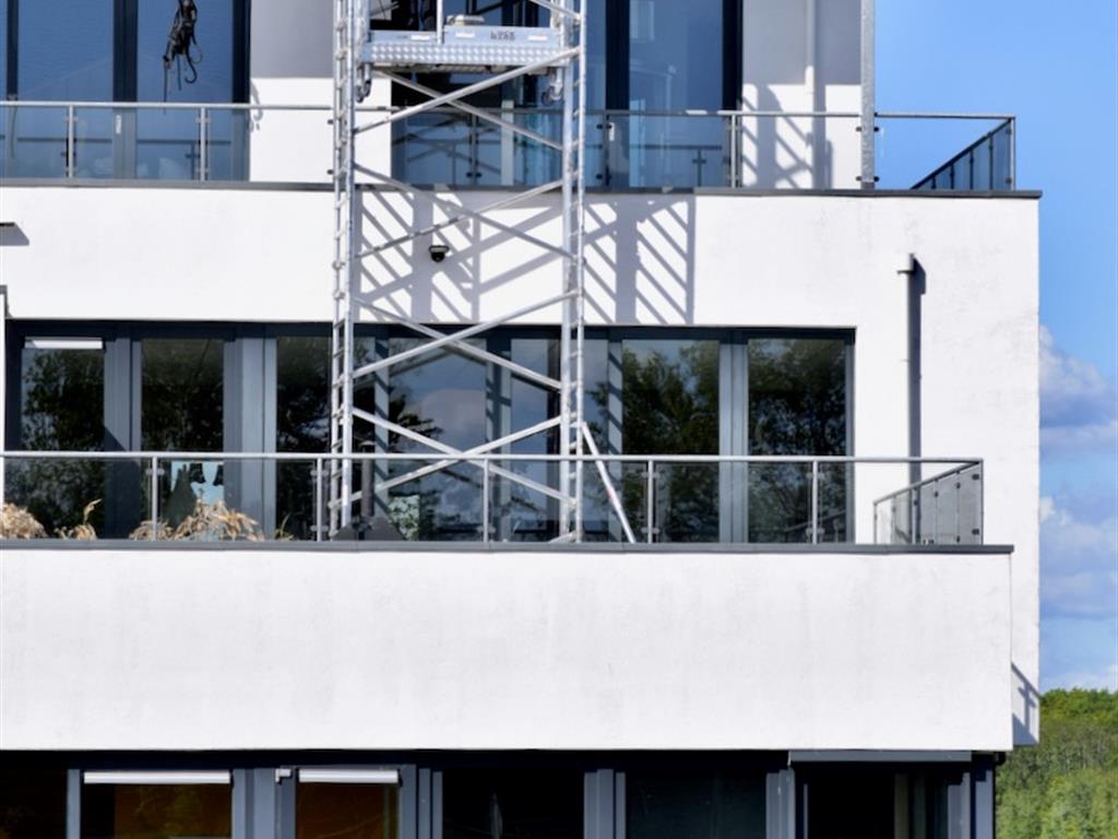 verhuur hoogwerker alulift sschilderwerkzaamheden